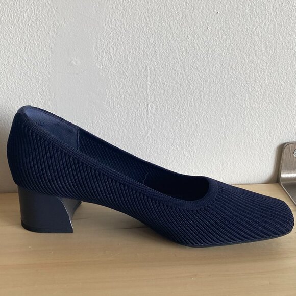 Vivaia Square-Toe Chunky Heels - Picture 4 of 7